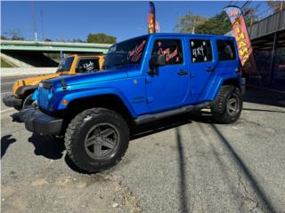 Jeep Puerto Rico WRANGLER UNLIMITED BELLO AZUL 