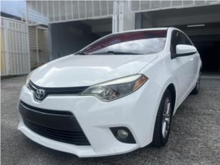 Toyota Puerto Rico Toyota Corolla 2015 Blanco Excelentes condici