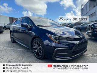 Toyota Puerto Rico 2022 / TOYOTA COROLLA SE / CLEAN CARFAX!