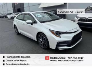 Toyota Puerto Rico 2022 Toyota Corolla SE (STD) | Slo 3k millas