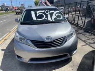 Toyota Puerto Rico TOYOTA LOVERS 2013 SIENNA LE ..$14,975