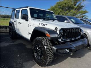 Jeep Puerto Rico JEEP WRANGLER WILLYS 2024 EN OFERTA!!!!