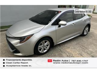Toyota Puerto Rico 2022 Toyota Corolla HB / SE | Clean Carfax!