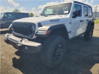 Jeep Puerto Rico IMPORT WILLYS 4DR BLANCO 4X4 V6 AROS NEGROS