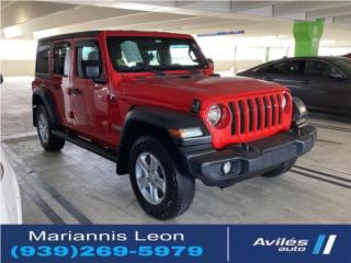 Jeep Puerto Rico JEEP WRANGLER UNLIMITED SPORT S 4X4