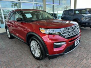Ford Puerto Rico FORD EXPLORER XLT LUCID RED Piel Panoramica