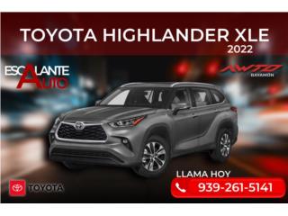 Toyota Puerto Rico TOYOYA HIGLANDER XLE