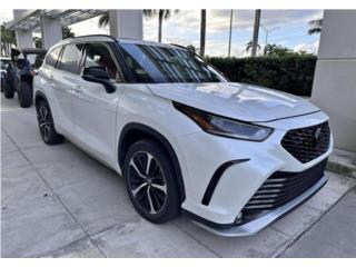 Toyota Puerto Rico TOYOTA HIGHLANDER XSE INTERIORES ROJOS 