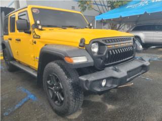 Jeep Puerto Rico SPORT ULTD CUSTOM YELLOW&BLACK V6 4X4 DESD539