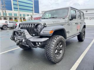 Jeep Puerto Rico Jeep Wrangler Willys 4-drs.