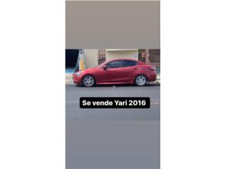 Toyota Puerto Rico Toyota Yari 2016 10,500 Negociable