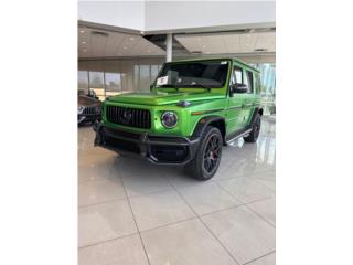 Mercedes Benz Puerto Rico *UNICA* 2024 AMG G 63 Green Hell Magno