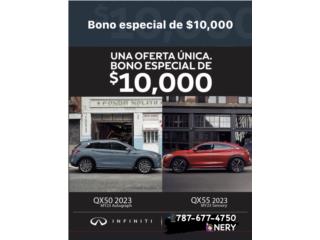 Infiniti Puerto Rico QX50 Y QX55 2023 CON 10K BONO