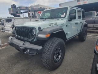 Jeep Puerto Rico IMPORT WILLYS RECON AZUL CIELO CEMENTOSO 4X4 