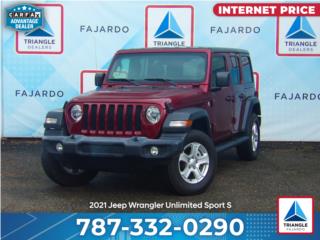 Jeep Puerto Rico Jeep Wrangler Unlimited Sport S 2021