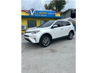 Toyota Puerto Rico Rav4 Limited Sport 2016, $20,995, 