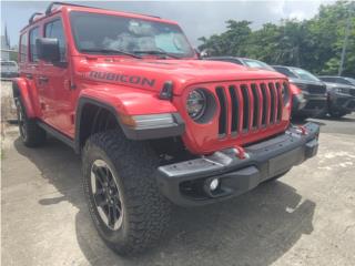 Jeep Puerto Rico RUBICON JL V6 4X4 18K MILLAS ROJO DESDE $669