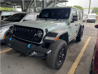 Jeep Puerto Rico Jeep Wrangler Willys 4XE  Como Nuevo 