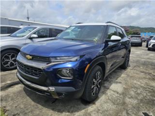 Chevrolet Puerto Rico 2022 CHEVY TRAILBLAZER ACTV AZUL Y BLANCO