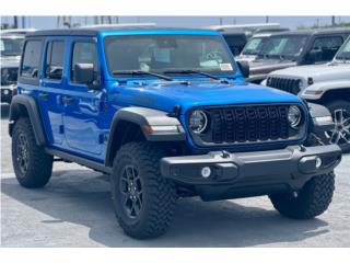 Jeep Puerto Rico JEEP WRANGLER WILLYS 4X4 HYDRO BLUE