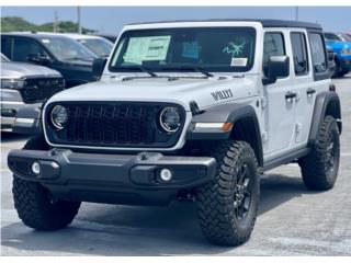 Jeep Puerto Rico JEEP WRANGLER WILLYS 4X4 BLANCO LED