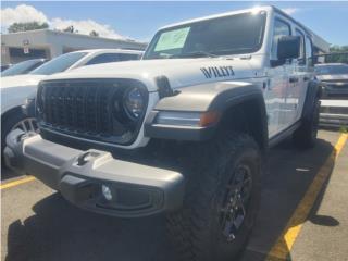 Jeep Puerto Rico IMPORT WILLYS BLANCO 4X4 V6 ARO NEGRO