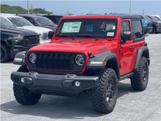 Jeep Puerto Rico JEEP WRANGLER WILLYS 4X4 2 PTAS RED 