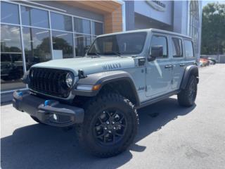 Jeep Puerto Rico JEEP WRANGLER WILLYS 4XE AO 2024 $63,835