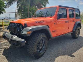 Jeep Puerto Rico Jeep Wrangler Willys Anaranjado 2023