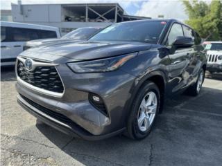 Toyota Puerto Rico 2022 TOYOTA HIGHLANDER LE HYBRID!