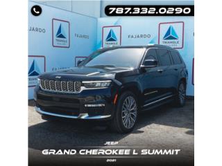 Jeep Puerto Rico Jeep Grand Cherokee L Summit 2021