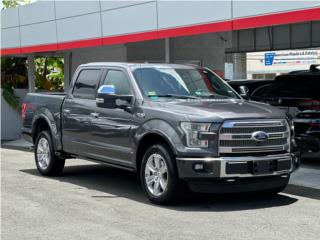 Ford Puerto Rico 2015 F150 PLATINUM 4X4, SOLO HOY EN OFERTA!