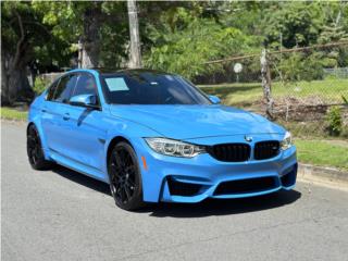 BMW Puerto Rico BMW M3 YAS MARINA BLUE 2017  FULLY STOCK