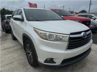 Toyota Puerto Rico TOYOTA HIGHLANDER XLE, XLE 2016!!