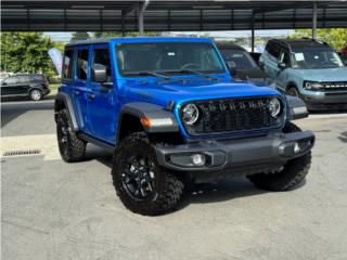 Jeep Puerto Rico 2024 JEEP WRANGLER UNLIMITED SPORT WILLYS