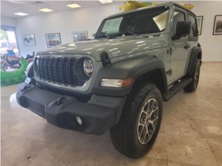 Jeep Puerto Rico IMPORT SPORT JL 2DR AZUL CIELO CEMENTO V6 4X4