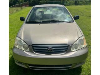 Toyota Puerto Rico Toyota Corolla Sedan 4P 2003 Poco Millaje