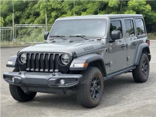 Jeep Puerto Rico Jeep Wrangler Willys 2021 COMO NUEVO!!