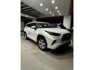 Toyota Puerto Rico TOYOTA HIGHLANDER LE 2022 V6 BLANCA PERLA 