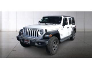 Jeep Puerto Rico SPORT UNLTD JL BLANCO ARO PREMIUM DESDE $579!