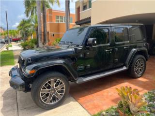 Jeep Puerto Rico HIGH ALTITUDE 4XE NEGRO 5K MILLAS DESDE $799