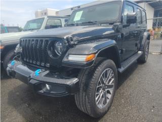 Jeep Puerto Rico IMPORT HIGH ALTITUDE 4XE NEGRO 4X4 TURBO AROS