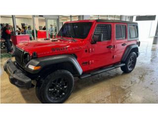 Jeep Puerto Rico 2021 Jeep Wrangler Willys 4x4 / Certificado!