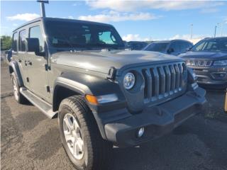 Jeep Puerto Rico SPORT UNLTD JL 4X4 CEMENTO AROS DESDE 399!