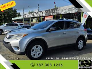 Toyota Puerto Rico Toyota Rav4 LE 2013 BONO DE $2,000