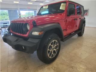 Jeep Puerto Rico IMPORT SPORT S JL ROJO AROS TOUCH V6 4X4