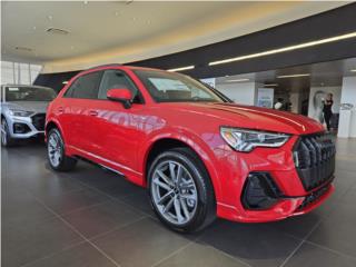 Audi Puerto Rico Deportiva Q3 S-line con Black Optic package