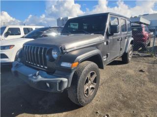 Jeep Puerto Rico SPORT UNLTD JL GRIS OSC DESDE 399!