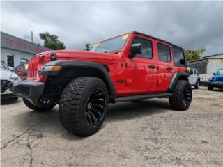 Jeep Puerto Rico 2023 Jeep Wrangler aros aftermarket.