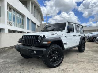 Jeep Puerto Rico 2022 Jeep Wrangler Willys, 22k millas!